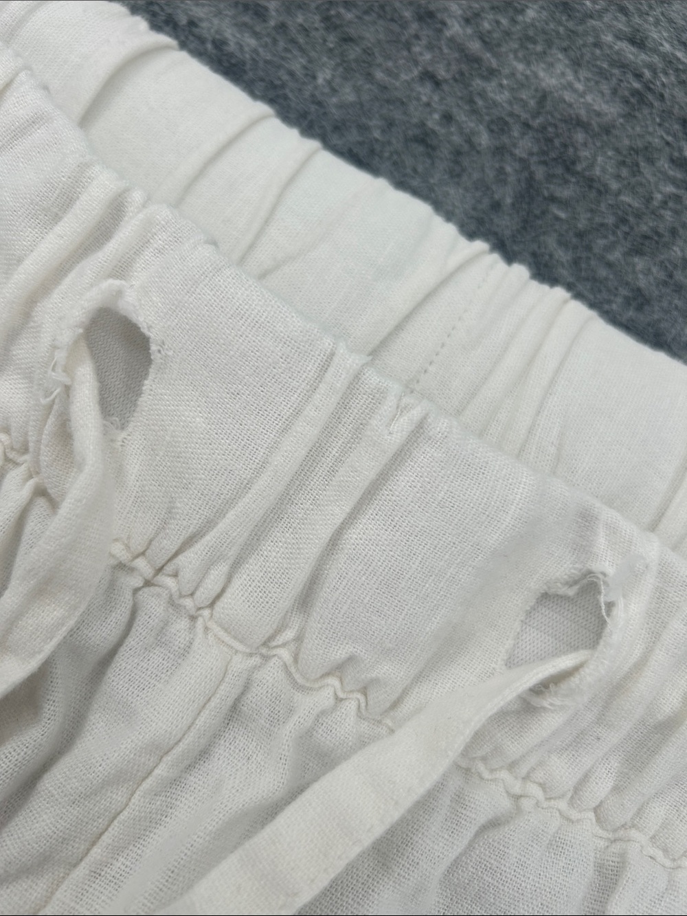 AVA & VIV Plus Size Pants White Linen Drawstring Pants
Size XXL - Picture 13 of 16